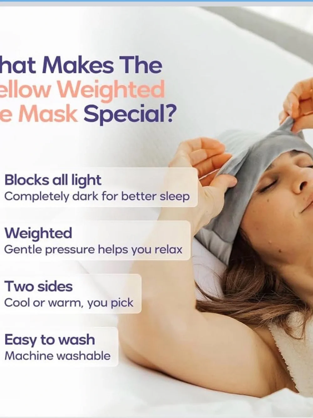 Mellow Weighted Eye Mask
